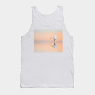 Great Egret Reflecting Tank Top